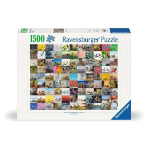 Ravensburger 99 Bicycles And More 1500 Piece Jigsaw Puzzle For Adults 12000697 Handcrafted Tooling Made In Germany Eve