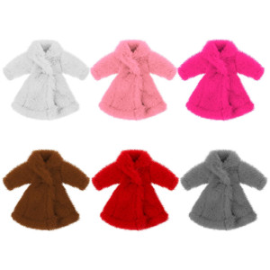 Bencailor 6 Pcs Doll Clothes For 118 Inch Doll Doll Accessories Summer Tops Swimwear Robe Doll T Shirt Dress Winter Coat Jacke