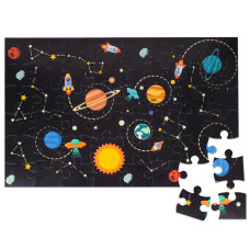 Lovestown 48Pcs Solar System Puzzle Jumbo Puzzles 3 X 2 Ft Kids Floor Puzzles Educational Toy