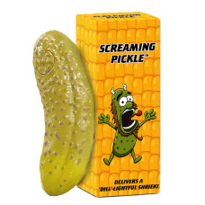 Dr Dingus Screaming Pickle Original Goat Scream Best Talking Noise Gag Gift For Kids And Adults Funny Office Prank Or Fami