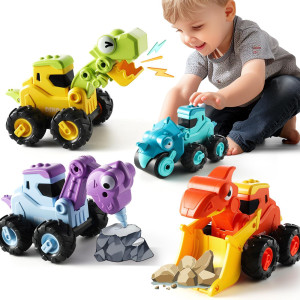 Wdebay 4 Pcs Inertia Animal Car Toys For 1 Year Old Boy And Girltoddler Toys Age 121 Year Old Boy Gifts For 1St Birthdaybaby