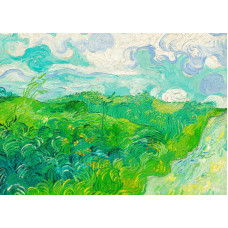 1000 Piece Puzzle For Adults Green Wheat Fields Puzzles For Adults 1000 Piece Artwork By Vincent Van Gogh Jigsaw Puzzles 1000 Pi