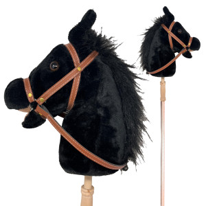 Stick Horse Plush Handcrafted Hobby Horse Stick Pony Provides Fun Pretend Play For Toddlers Preschoolers Handsewn Sturdy