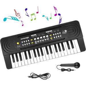 37 Key Upgrade Keyboard Piano For Kids Music Toy Piano Keyboard For Beginners Electronic Piano Toys For 3 4 5 6 Year Old Boys Gi