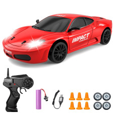 Yuan Plan Rc Drift Car 24Ghz 124 High Speed Remote Control Car Rc Cars Drifting Rc Car Racing Car Model Vehicle 4Wd Racing C