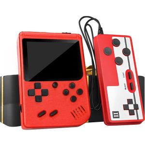 Handheld Game Consoleretro Game Console 400 Handheld Classic Games 3 Inch Lcd Screen And Additional Controller Support For Con