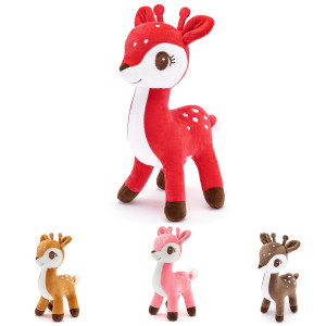 Lazada Deer Plush Toy Stuffed Animal Plush Toy For Kids Soft And Cuddly Deer 10 Inches